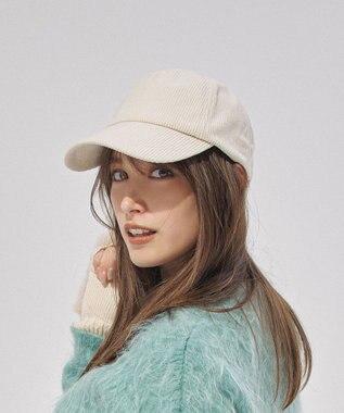 UNFILO コーデュロイ キャップ