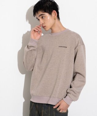 WEGO 【ユニセックス着用ITEM】CONVERSEバックサガラプルオーバー グレー