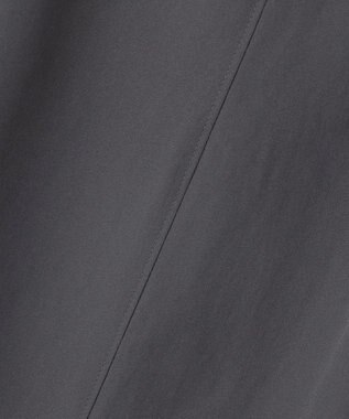 UNFILO L 【mi-molletコラボ】FINE MOVE Iラインワンピース チャコール