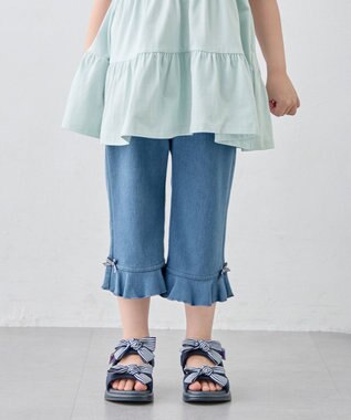 ANY KIDS 【洗濯機可能/接触冷感】ひんやり カットソーパンツ