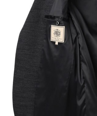 J.PRESS MEN 【セットアップ対応】アクティブウールモクロディ ジャケット グレー系