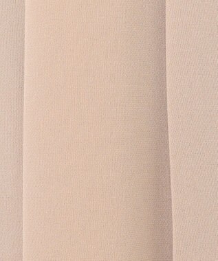 GRACE CONTINENTAL ラインバイカラードレス ベージュ