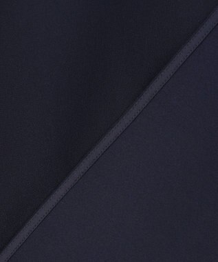 23区 S 【洗える/一部店舗限定】ストレッチジョーゼット シアー カットソー ネイビー系