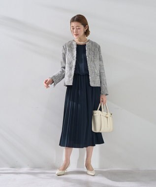 YECCA VECCA ツイードジャケット(1) Mix