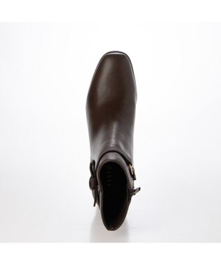 ing <Pitti>ノットリボン2WAYショートブーツ ダークブラウン