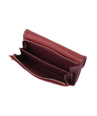 genten ウールシープソフト 長財布 ワイン