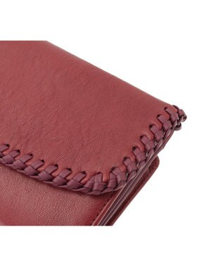 genten ウールシープソフト 長財布 ワイン