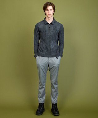 JOSEPH ABBOUD MOUNTAIN 【ストレッチ/撥水/起毛裏地/男女兼用】ウーリーウォームレイヤー クライミング パンツ ライトグレー系