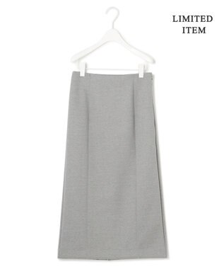 ICB 【WEB限定・洗える】AirJersey スカート ライトグレー系