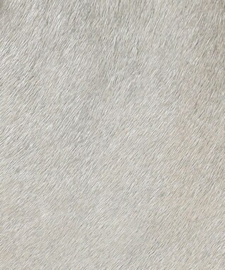 UNBILLION perche 牛革ハラコタイプ×ゴートハーフムーン2wayボストン シルバー