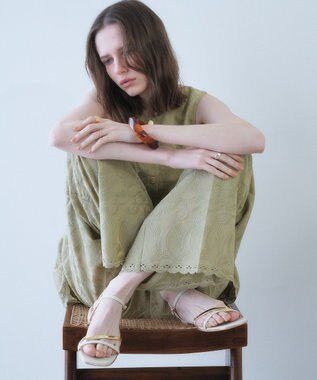 YECCA VECCA マーブルバングル Brown