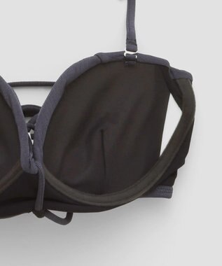 San-ai Resort（三愛水着楽園） 【FUWAMARU】ノンワイヤーバンドゥビキニ　9M　【San-ai Resort（サンアイリゾート）】 ネイビー