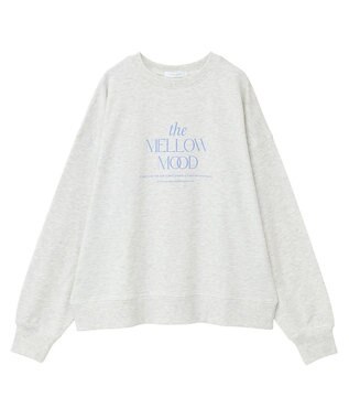 Green Parks アソートロゴミニ裏毛プルオーバー Oatmeal