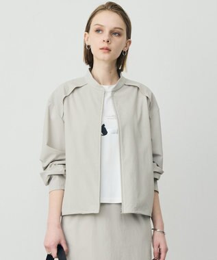 ICB L 【先行予約】 アトラストリコット ジップアップブルゾン