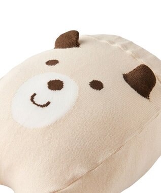 MIKI HOUSE HOT BISCUITS 【70-100cm】 顔ドン のびのび ベビースパッツ アイボリー