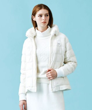 23区GOLF セットアップで揃えたい！【WOMEN】中綿ブルゾン ホワイト系5