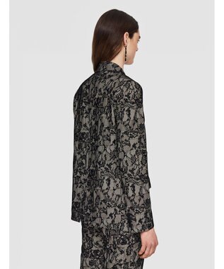 JOSEPH パッチワークレース　ダブルブレステッドジャケット Comet Combo