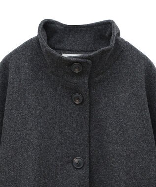CRAFT STANDARD BOUTIQUE ソデタックスタンドコート Charcoal Gray