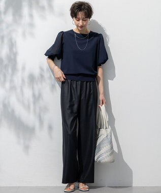 23区 メッシュ トートバッグ シルバー系