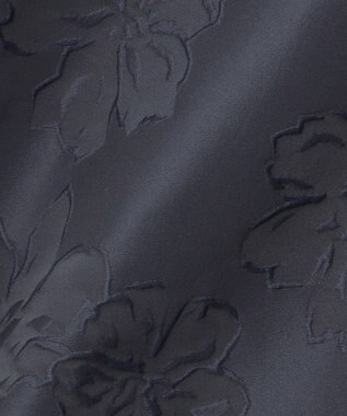 23区 L 【APPLAUDIR】マニフィークフラワージャカード ドレス ネイビー系