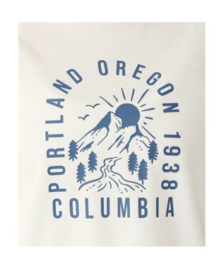 Columbia Columbia/ ウィメンズヤハラフォレストショートスリーブTシャツ /コロンビア Sea Salt、 Mountain Graphic