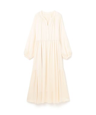 GRACE CONTINENTAL シルキーカフタンワンピース キナリ