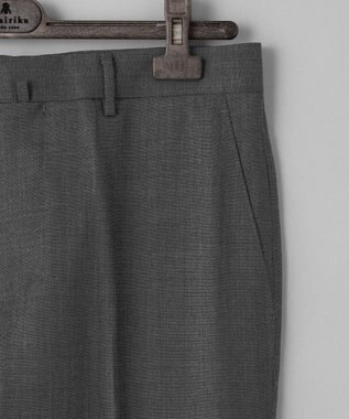 GOTAIRIKU セットアップカラー有【洗える/ストレッチ/シワになりにくい】ZERO TRIA ウォッシャブルパンツ(25年モデル) ライトグレー(セットアップジャケット有)