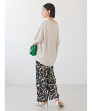 AMERICAN HOLIC ＵＶカット＋接触冷感　コクーンカットプルオーバー Gray Beige