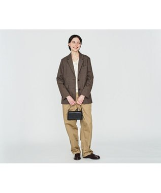 genten エッセンシャルゴート 2WAYポシェット クロ