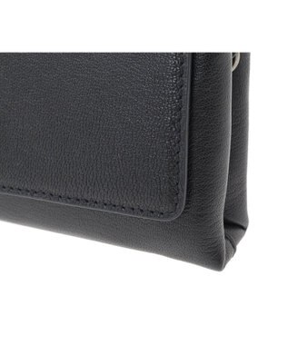 genten エッセンシャルゴート 2WAYポシェット クロ