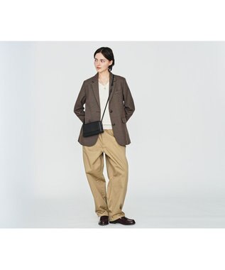 genten エッセンシャルゴート 2WAYポシェット クロ