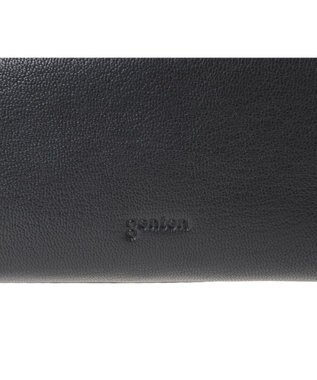 genten エッセンシャルゴート 2WAYポシェット クロ