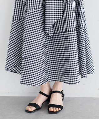 YECCA VECCA フラワーレースカシュクールワンピース Check