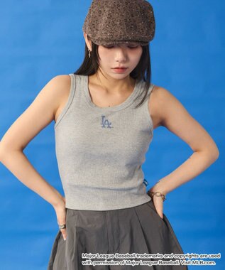 WEGO 別注MLBラインストーンタンク 柄1