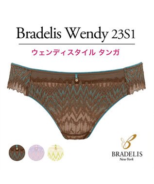BRADELIS New York 【BRADELIS New York】　ウェンディスタイルタンガ23S1 ブラウン