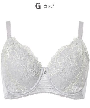 Wing ブラジャー Wing Lesiage バストを小さく見せる 脇すっきり フルカップブラ 【6000シリーズ】 小さく見せるブラ PB6001 ウイング／ワコール