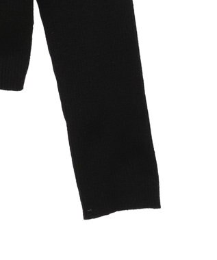 earth music&ecology ビックカラーオフショルニットプルオーバー Black