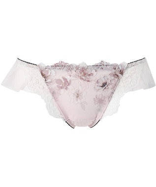 WACOAL Ｔバック ショーツ 【リボンブラ 脇すっきり】 BXB443とペア はきこみ丈あさめ ソング レディース PXB443 /ワコール