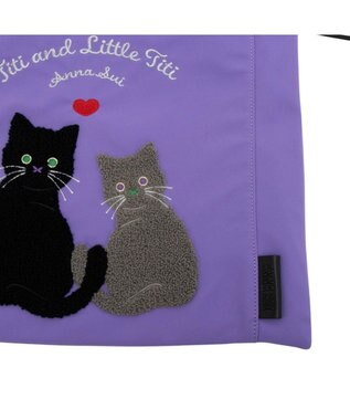 ANNA SUI デイリーTITI トートバッグ パープル