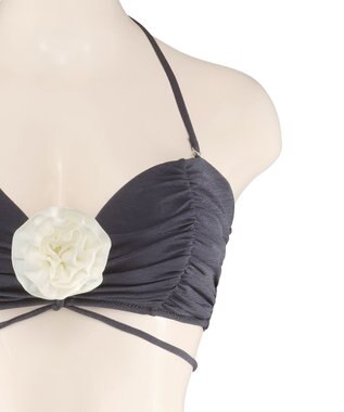 San-ai Resort（三愛水着楽園） 【FUWAMARU】ノンワイヤーバンドゥビキニ　9M　【San-ai Resort（サンアイリゾート）】 ネイビー