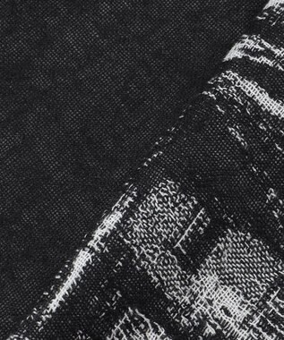 JOSEPH HOMME シルクカシミヤストール　グラフィックロンドン ブラック系5