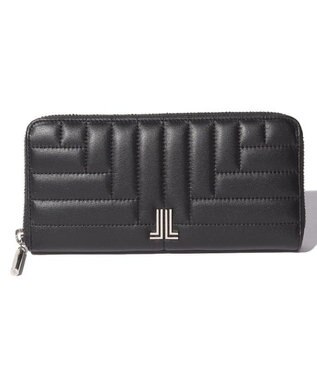 LANVIN en Bleu ベルシー ラウンドファスナー長財布 ブラック