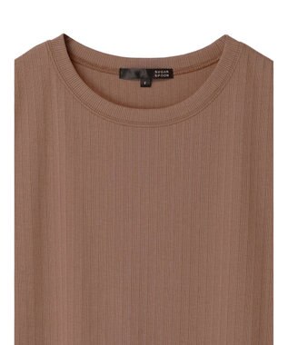Green Parks ・ＳＵＧＡＲ　ＳＰＯＯＮ　冷感リブノースリーブ Light Brown