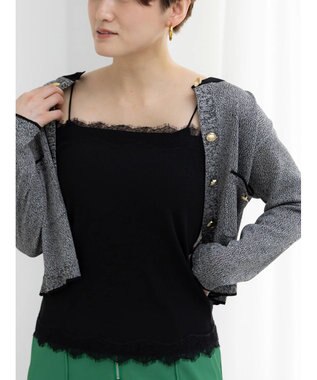 Te chichi 【接触冷感】レーストリムテレコキャミソール