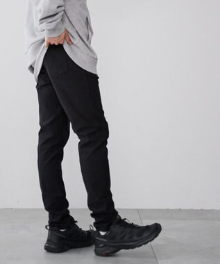 WEGO 【新色ブラックソノタは接触冷感/ユニセックス着用ITEM/ストレッチ/SMLXLサイズ展開】スキニーパンツ ブラック
