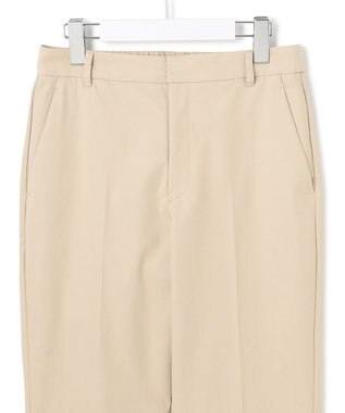 23区 【UVケア/洗える】コンパクトクロス テーパード パンツ ベージュ系