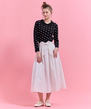 TOCCA 【chayさん着用】BLUSH CHARM SKIRT スカート アイボリー系