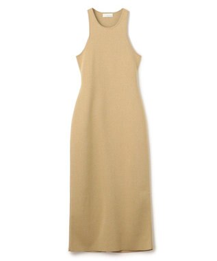 uncrave 【手洗い可】ドライタッチ ニット アメスリ バックオープン ワンピース（uncrave WHITE）