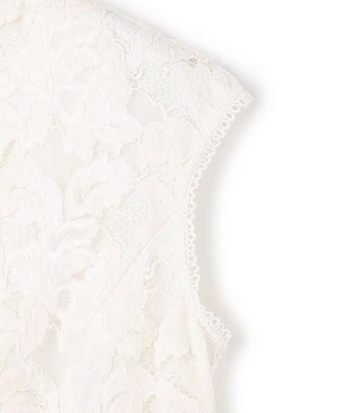 TOCCA SWEET LACE GILET ジレ アイボリー系
