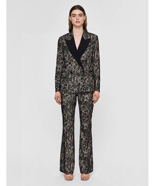 JOSEPH パッチワークレース　ダブルブレステッドジャケット Comet Combo